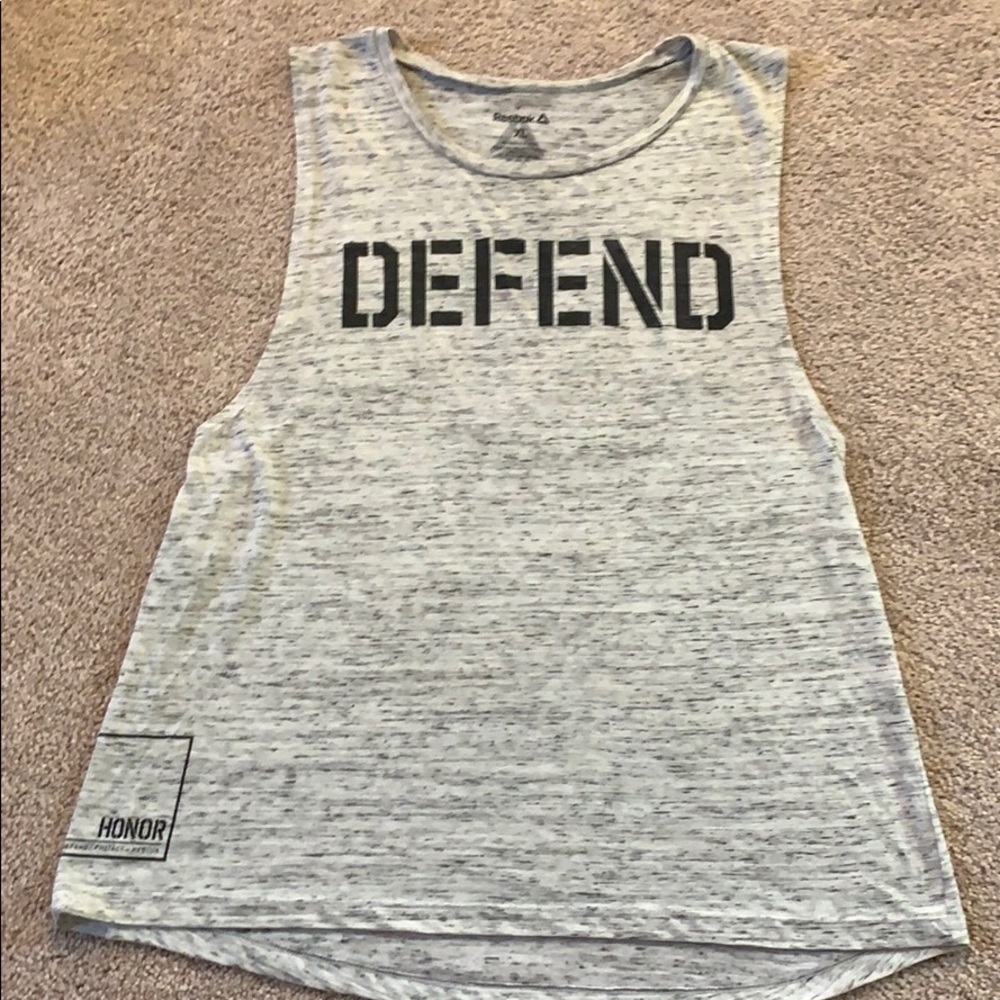 Reebok muscle tank top